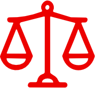Ícone balança da justiça